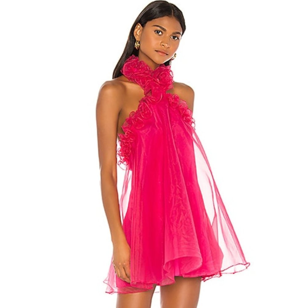 Capri Mini Dress in Hot Pink